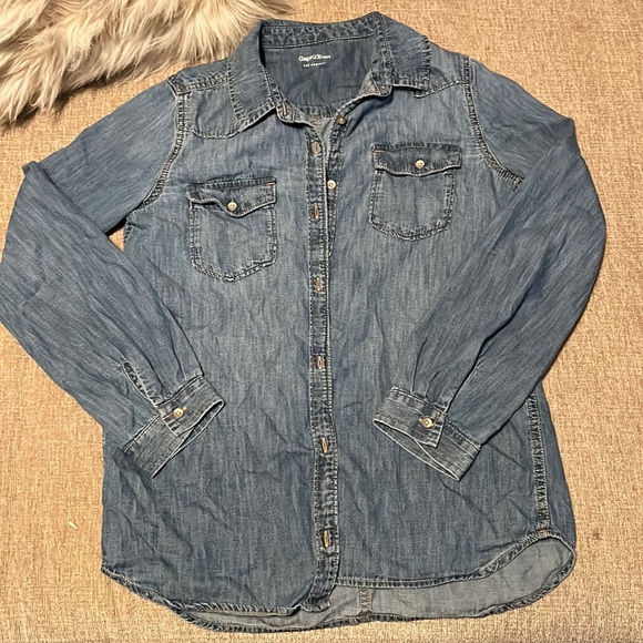 GapKids Denim Shirt size XXL - Picture 1 of 3